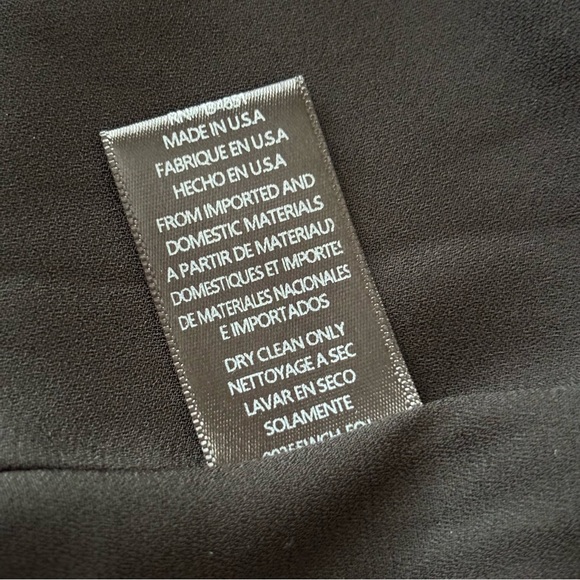 WAYF Dress Maddie Ruffled Wrap Dress, Pink/Black Size L - Picture 10 of 15